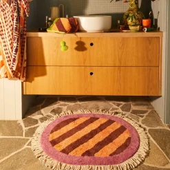 Clearance Sage & Clare Sage & Clare Jarita Bath Mat - Desert