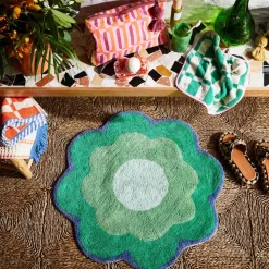 Hot Sage & Clare Sage & Clare Kiska Bath Mat - Perilla