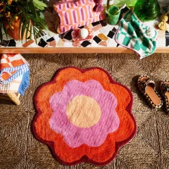 Discount Sage & Clare Sage & Clare Kiska Bath Mat - Dahlia