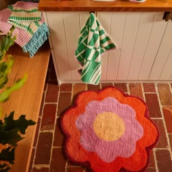 Discount Sage & Clare Sage & Clare Kiska Bath Mat - Dahlia
