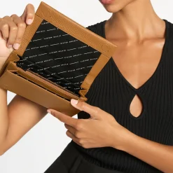 Hot Status Anxiety Nevermind Wallet - Tan
