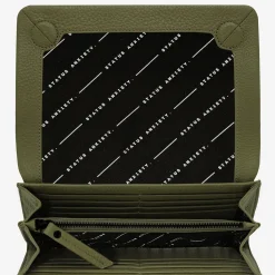 Clearance Status Anxiety Remnant Wallet - Khaki