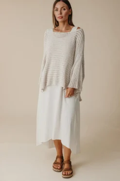 Hot Talamaya Coast to Coast Pullover - Coconut