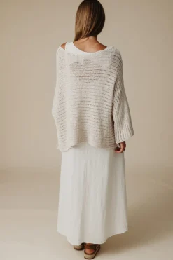 Hot Talamaya Coast to Coast Pullover - Coconut