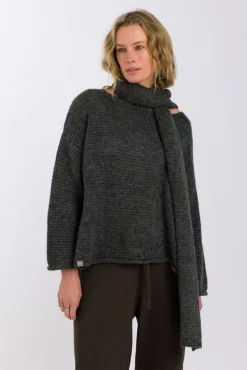 Fashion Talamaya Drift Airy Pullover - Heath Green