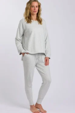 Discount Talamaya Heavenly Fleece Windcheater - Silver Marle
