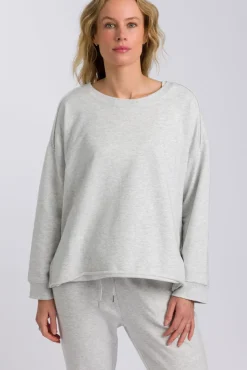 Discount Talamaya Heavenly Fleece Windcheater - Silver Marle