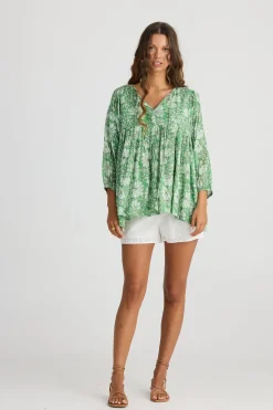 Outlet Talisman Dreamcatcher Top - Apple Blossom
