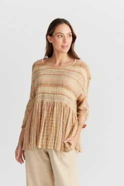 Fashion The Shanty Nikita Top - Miguel Stripe