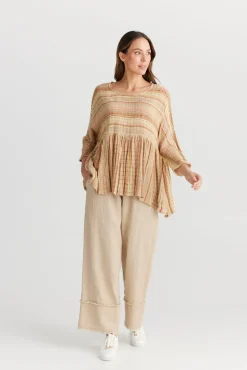 Fashion The Shanty Nikita Top - Miguel Stripe