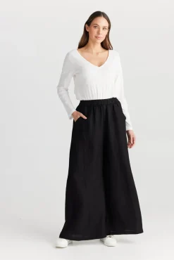 Discount The Shanty Positano Pants - Black