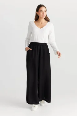 Discount The Shanty Positano Pants - Black