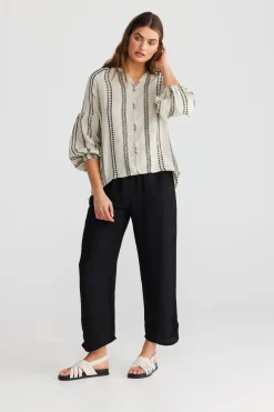 Online The Shanty Salerno Top - Valentina Stripe