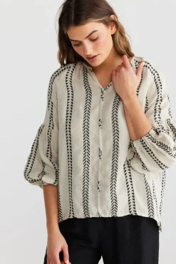 Online The Shanty Salerno Top - Valentina Stripe