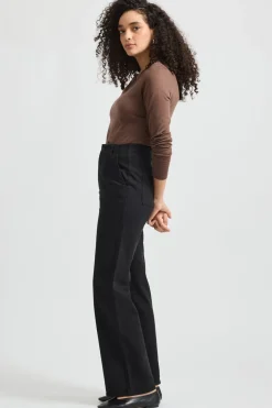 New Toorallie Crew Merino Tee - Espresso