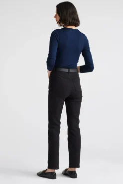 Sale Toorallie Crew Merino Tee - Navy