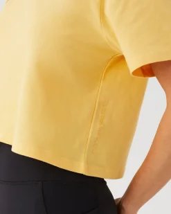 Best Upstate Evolve Cropped Tee- Pina Colada