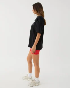 Online Upstate Hustle Tee- Black Bars
