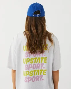 Outlet Upstate Side Line Cap- Galactic Blue