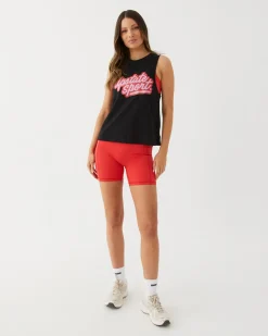Clearance Upstate Unwind Tank- Black Bubble