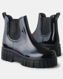 Best Walnut Leon Gumboot - Black