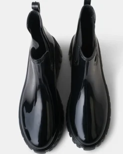 Best Walnut Leon Gumboot - Black