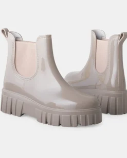 Clearance Walnut Leon Gumboot - Taupe