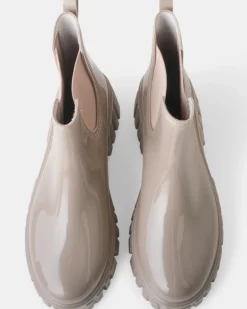 Clearance Walnut Leon Gumboot - Taupe