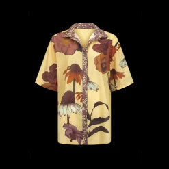 Sale Wandering Folk Glades Over Swim Shirt - Chamomile