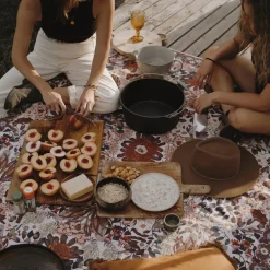 Best Wandering Folk Native Picnic Rug - Blossom