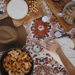 Best Wandering Folk Native Picnic Rug - Blossom