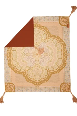 New Wandering Folk Picnic Rug - Wild Peach