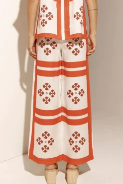 Hot Zoe Kratzmann Breeze Pant - Tamarillo Scarf