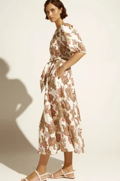 Sale Zoe Kratzmann Ebb Dress - K'gari Cream
