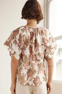 Sale Zoe Kratzmann Flout Top - K'gari Cream