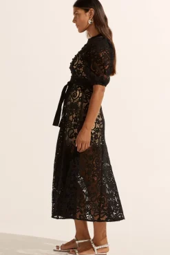 Sale Zoe Kratzmann Lyric Lace Dress - Black