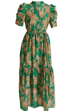 Clearance Zoe Kratzmann Opus Dress - K'gari Palm Green