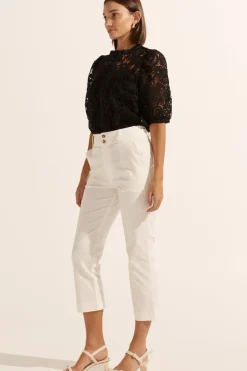 Discount Zoe Kratzmann Parade Lace Top - Black