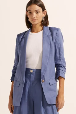 Sale Zoe Kratzmann Prevail Jacket - Steel