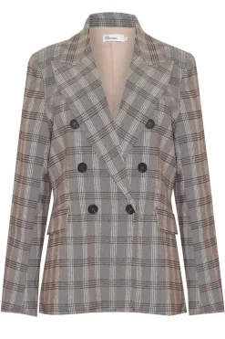 Sale Zoe Kratzmann Spurt Jacket - Mousse Check