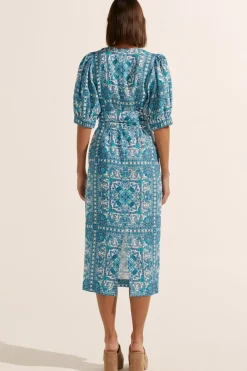 New Zoe Kratzmann Venture Dress - Sapphire Tile