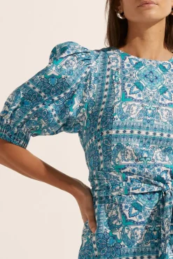 New Zoe Kratzmann Venture Dress - Sapphire Tile